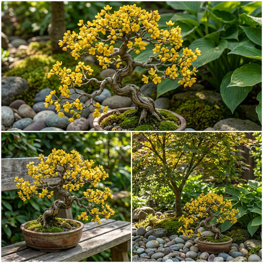 Yellow Perennial Bonsai Flower Seeds Planting