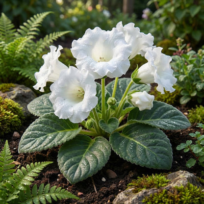 Gloxinia Seeds for Planting  White Bonsai Flower Seeds