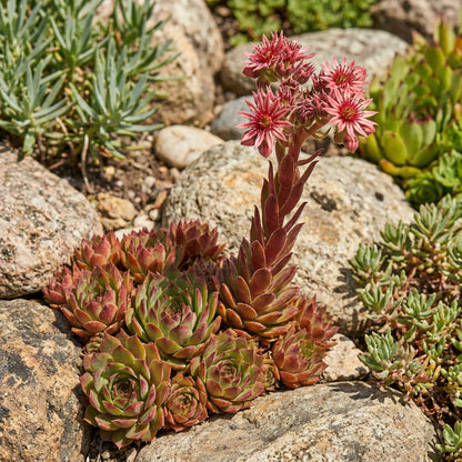 Sempervivum Flower Seeds for Planting  Seed for Hardy Succulent Growth