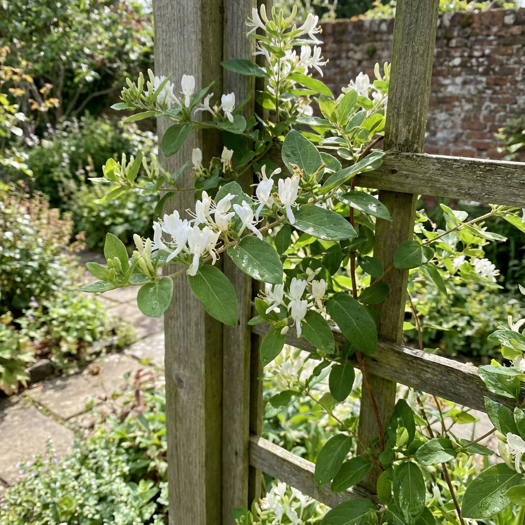 White Lonicera Japonica Plant Seeds for Planting  Seed for Elegant Blossoms, Ideal for Garden and Landscape Beautification