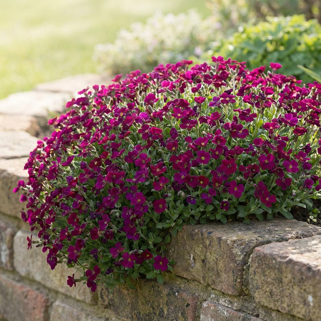 Burgundy Aubrieta Seeds - Perfect for Easy Planting