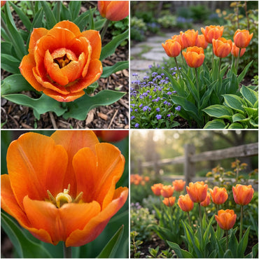 Orange Tulip Flower Seeds for Planting