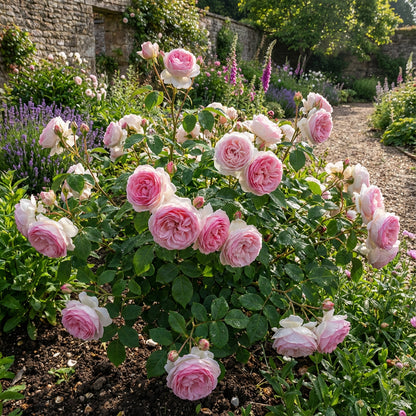 Rosa und weiße Rosenblumensamen zum Pflanzen