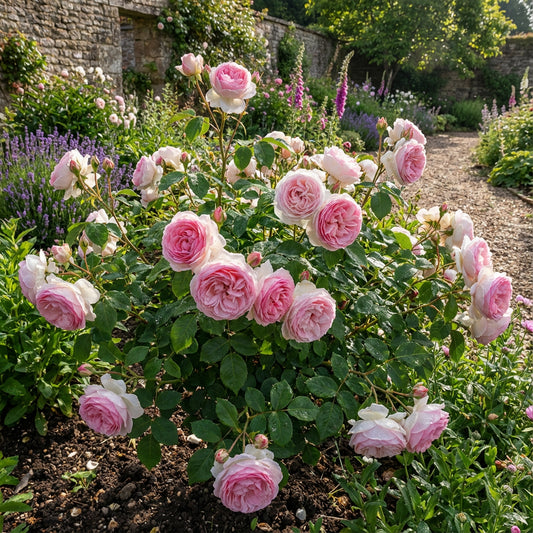 Rosa und weiße Rosenblumensamen zum Pflanzen