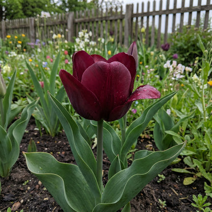 Maroon Tulip Planting Seeds: A Touch of Elegance for Your Garden