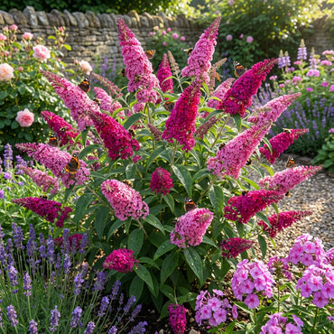 Buddleia Flower Seeds Planting Pink