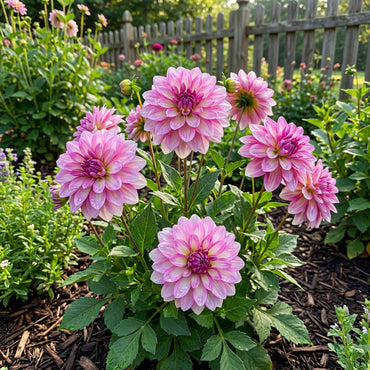 Pink and White Dahlia Flower Seeds for Planting