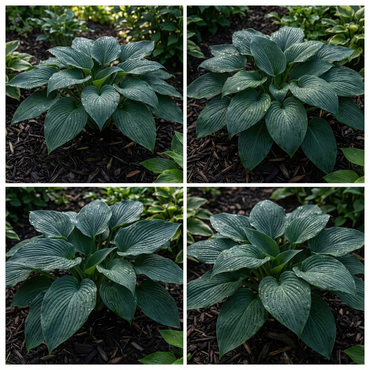 Hosta-Samen zum Pflanzen – Erbstück, Nicht-GVO, Mehrjährige Schattenpflanze, Hosta-Arten Laubsorten