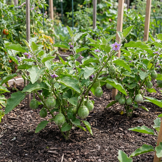 Thai Eggplant Petch Siam Solanum melongena Seeds for Planting vegetable patch home garden