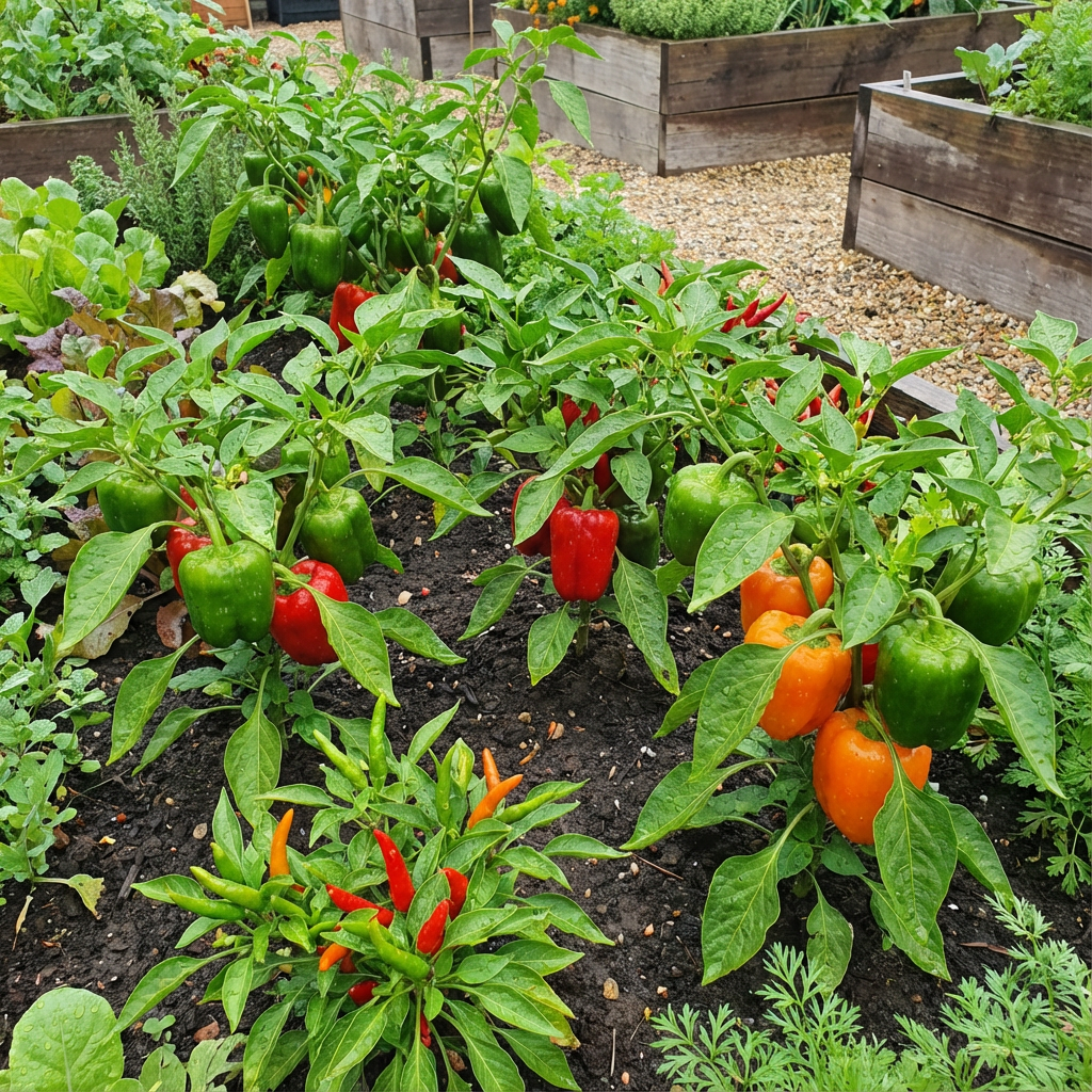 Santa Fe Grande Pepper Capsicum annuum Seeds for Planting vegetable patch home garden