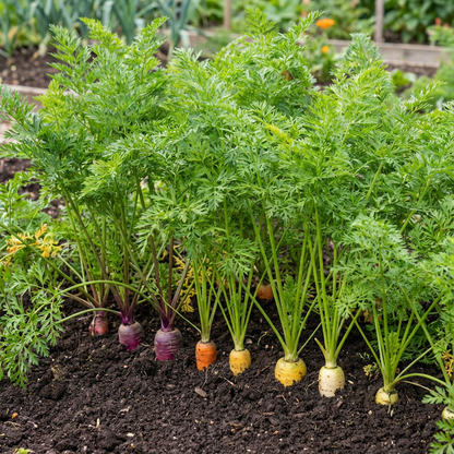 Rainbow Carrot Daucus carota Seeds for Planting salad garden kitchen patch