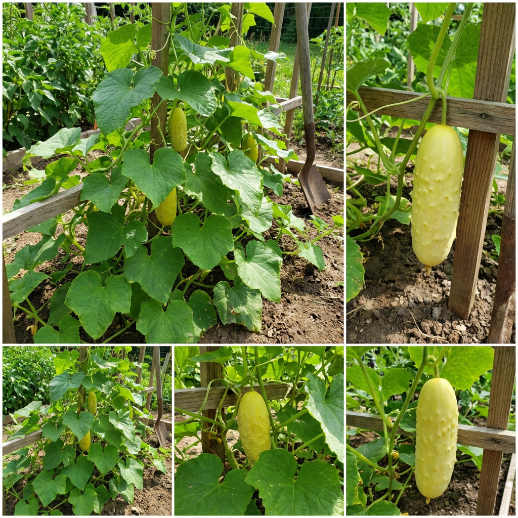 Chinese Yellow Cucumber Seeds – Rare Heirloom Vegetable