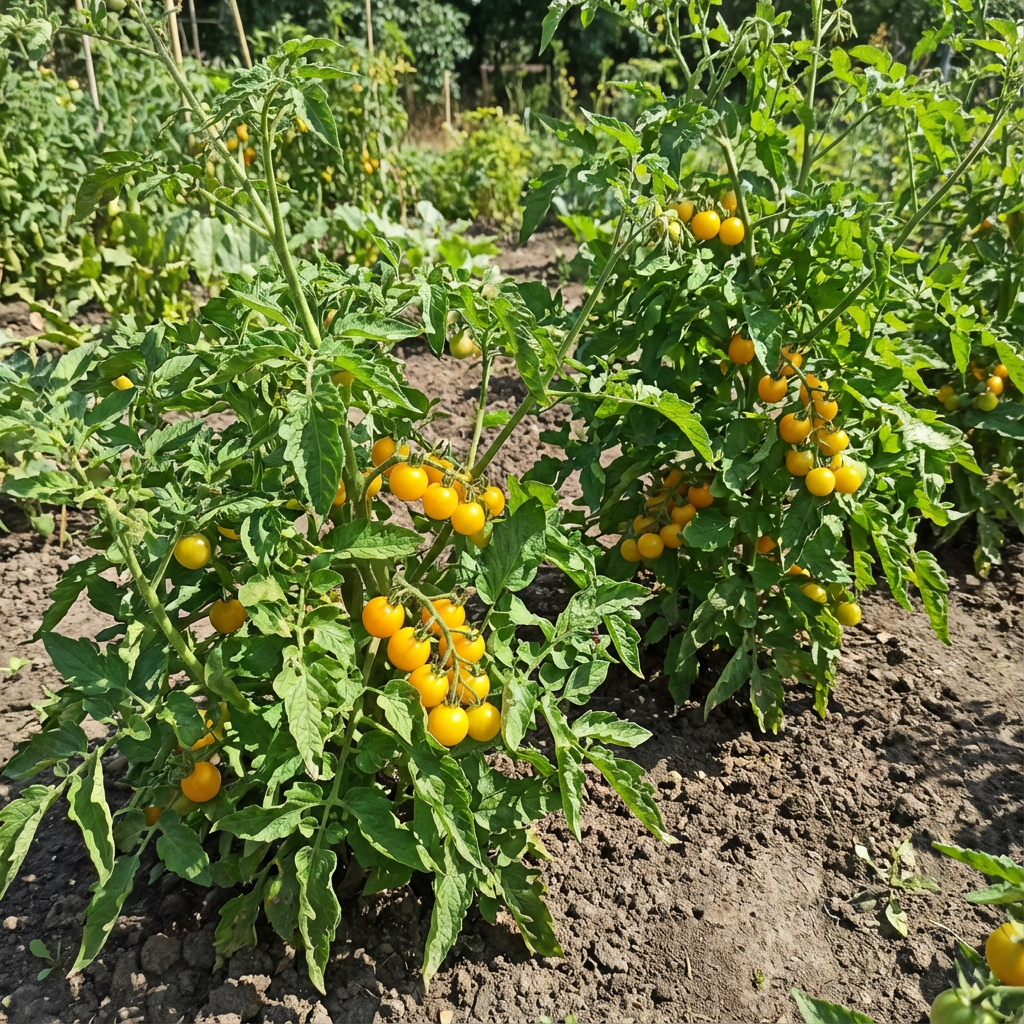 Aunt Ruby's Yellow Cherry Tomato Seeds – Heirloom, Sweet, and Juicy Tomatoes for Your Garden