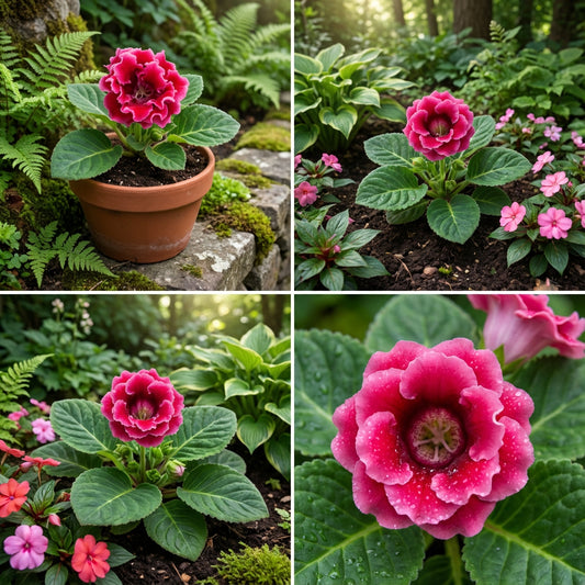 Pink Gloxinia Seeds for Planting - Perfect for Bonsai and Balcony Gardens