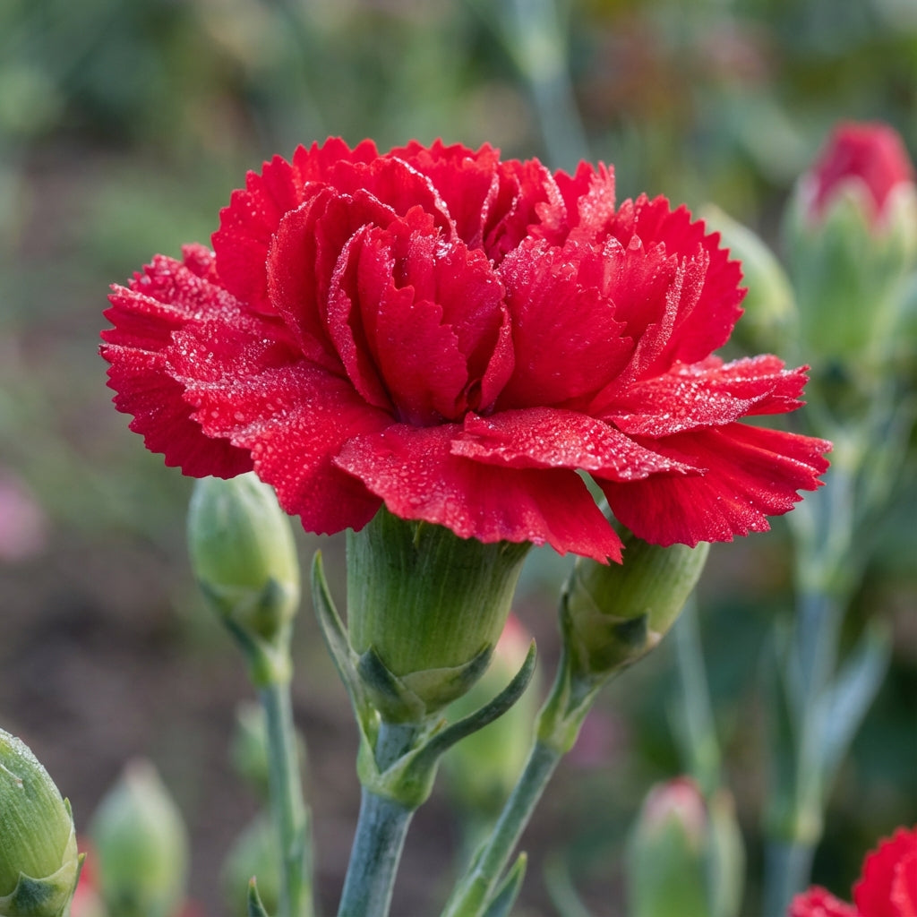Bold Red Carnation Flower Seeds for Stunning Planting