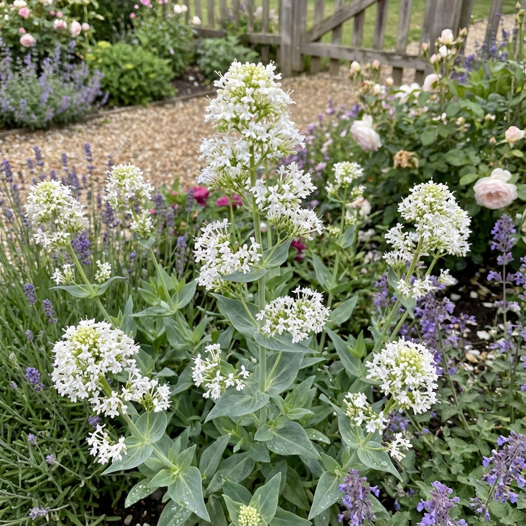 Centranthus Ruber Albus Seeds for Planting - Valerian Blooms