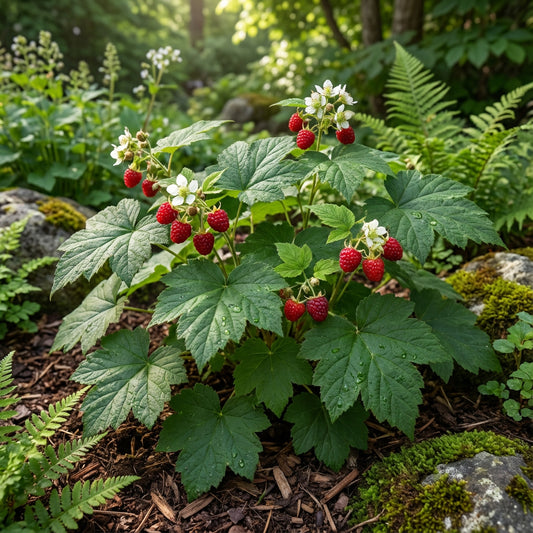Rubus Parviflorus Planting Flower Seeds for Delicious Edible Berries