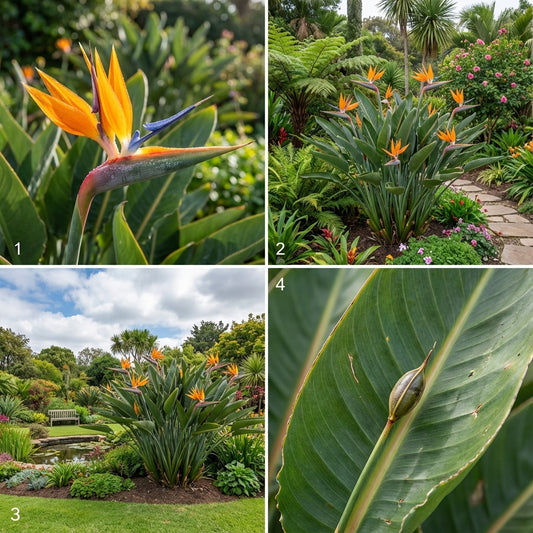 Strelitzia Reginae Planting Flower Seeds for Exotic Blooms