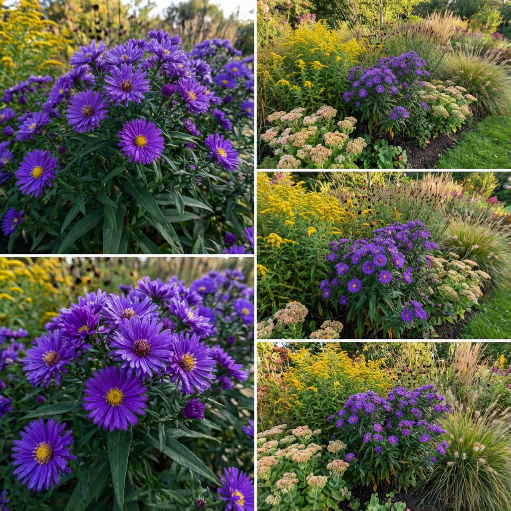 Aster Novi-Belgii Flower Seeds - Perfect for New York Planting
