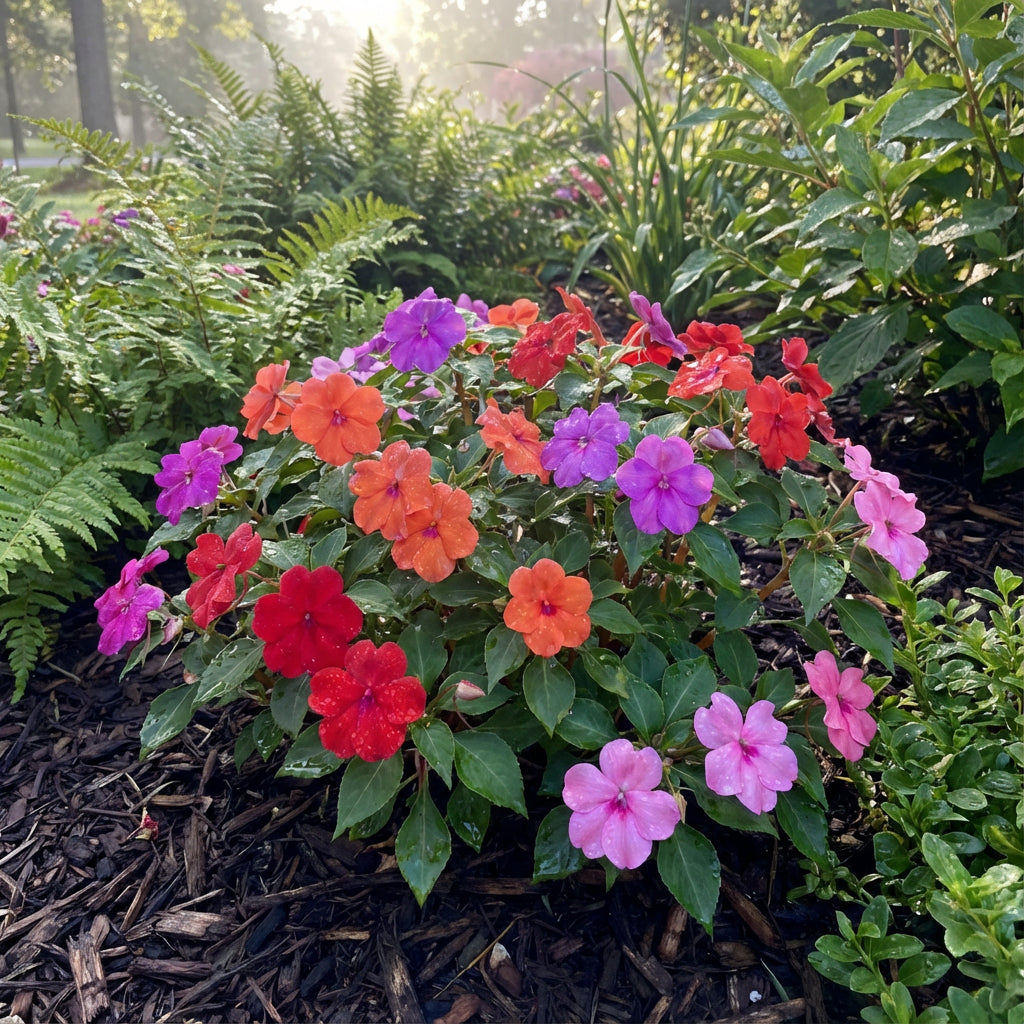Guinea Mix Planting Seeds - Brighten Your Garden with Colorful Flowers