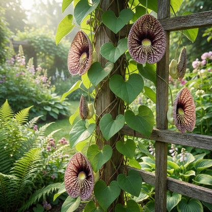 Aristolochia Elegans Flower Seeds for Planting Exotic Vines