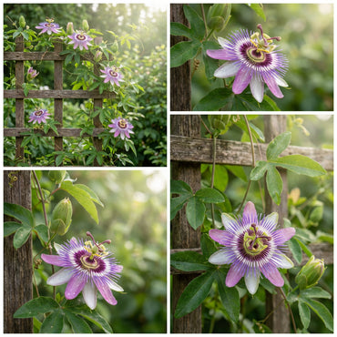Pink and White Passion Flower Seeds for Planting