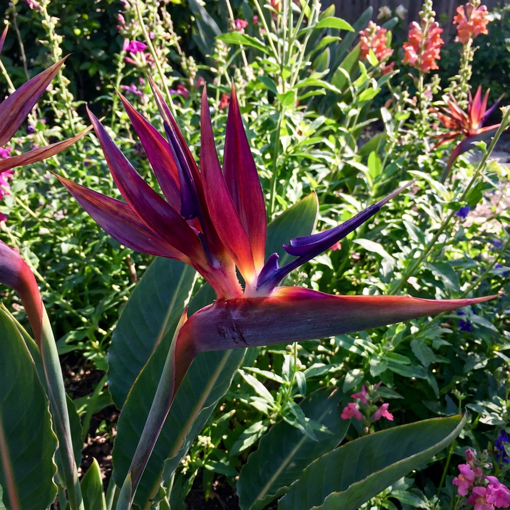 Violet Red Strelitzia Seeds for Planting - Exotic Flower Seeds