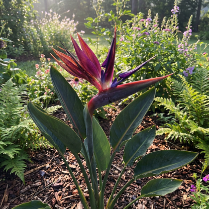 Violet Red Strelitzia Seeds for Planting - Exotic Flower Seeds