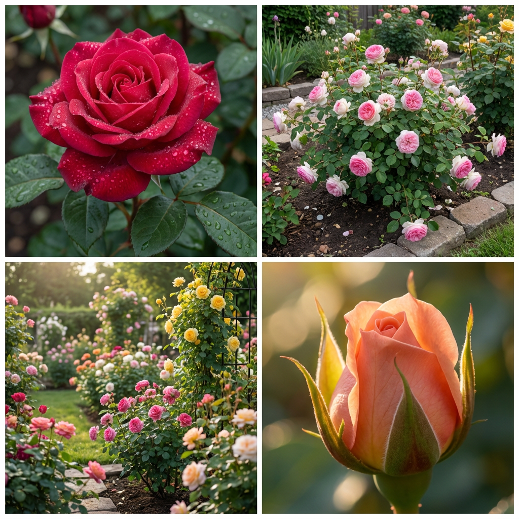 Elegante Rosenblumensamen für die Gartenpflanzung