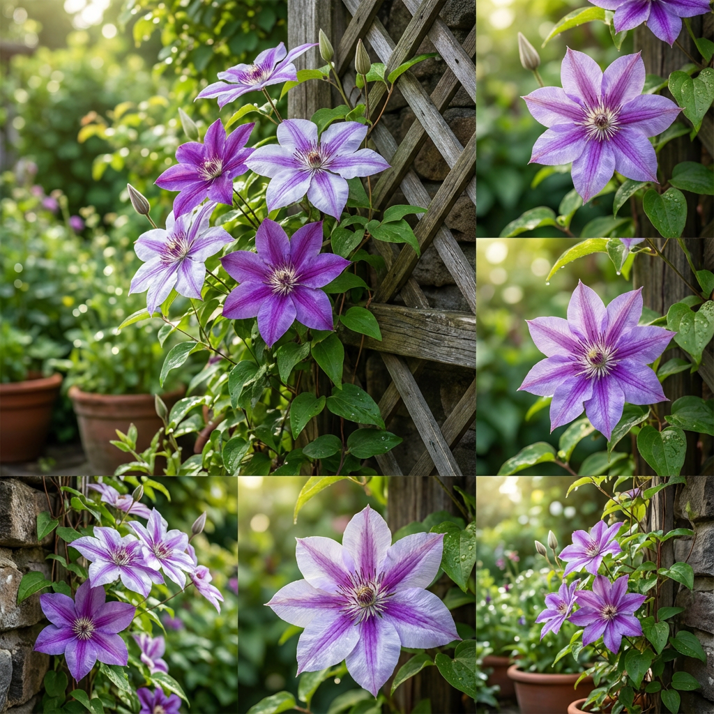 Clematis Flowering Seeds for Elegant Garden Planting