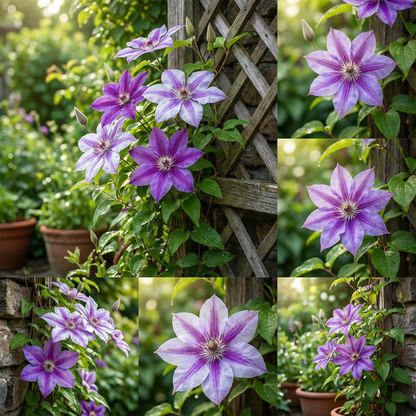 Clematis Flowering Seeds for Elegant Garden Planting