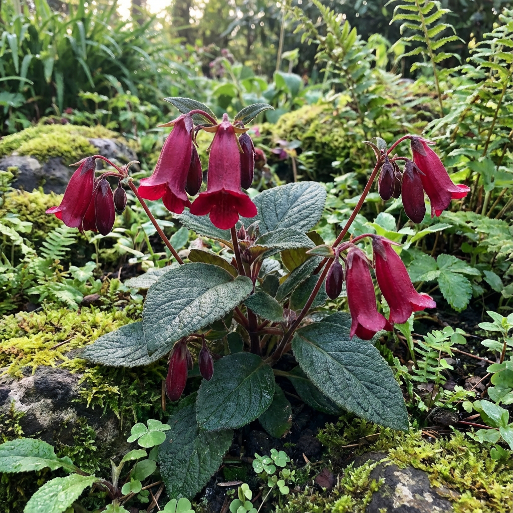 Planting Beauty, Red Bell Orchid Flower Seeds for Stunning Blooms