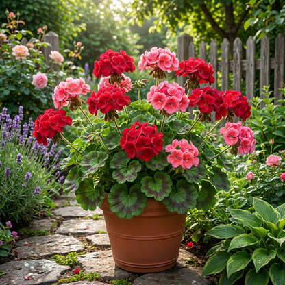 Elegance in Bloom, Pelargonium Flowering Seeds for Beautiful Planting