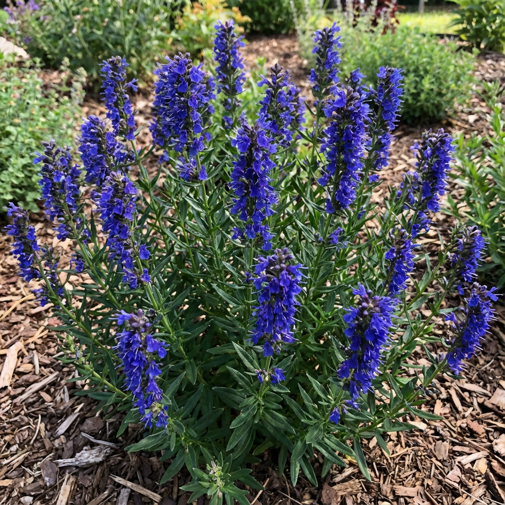 Blue Hyssop Plant Seeds for Gardening Essentials