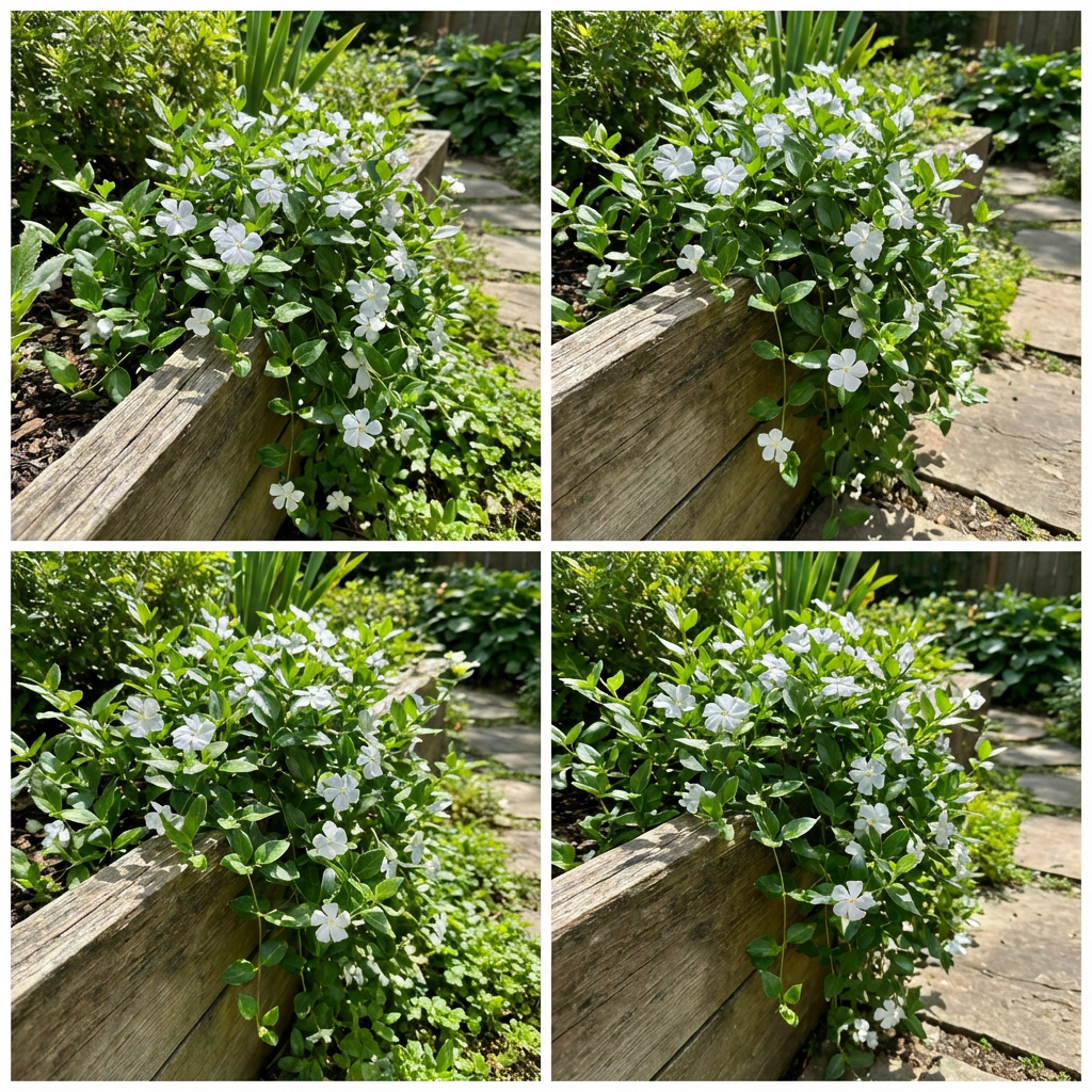 White Cora Cascade Flowering Seeds for Planting
