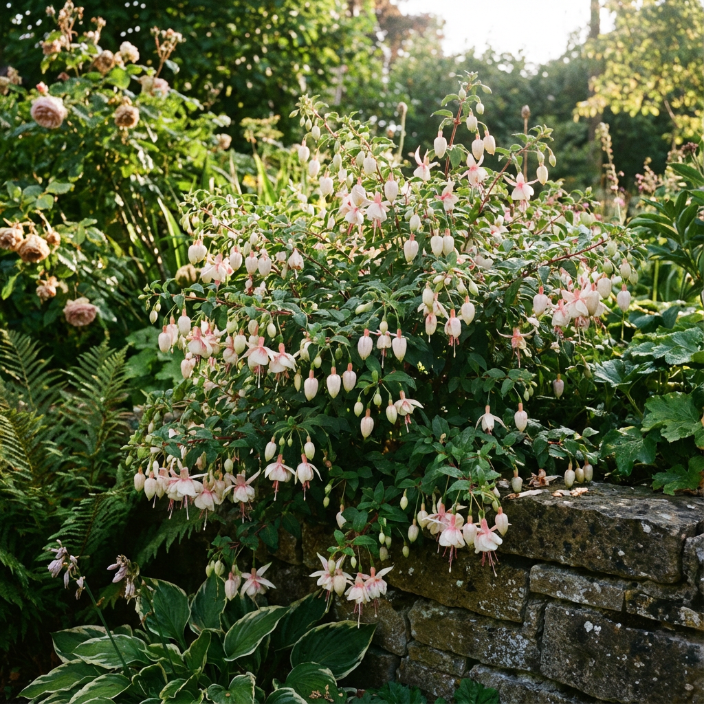 White and Pink Fuchsia Flower Seeds for Planting