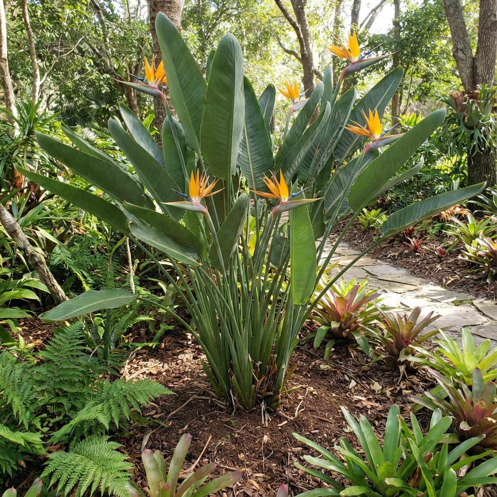 Strelitzia Flower Seeds Mix for Vibrant Planting and Gardening