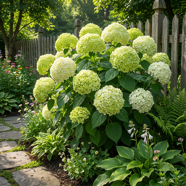 Light Green Hydrangea Flowering Seeds for Planting
