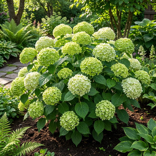 Light Green Hydrangea Flowering Seeds for Planting