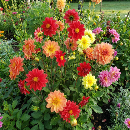 Vibrant Mixed Dassi Seeds for Spring and Summer Planting