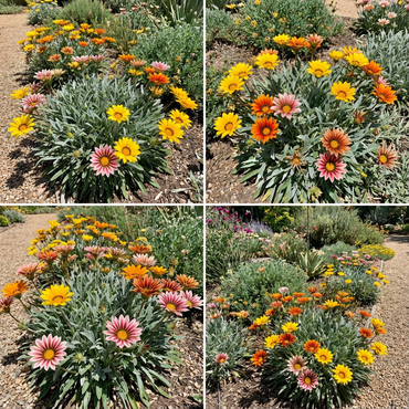 Gazania Flower Seeds for Planting Dazzling Blooms - Perfect for Sunny Gardens and Easy Growth