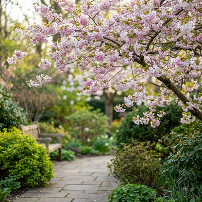 Weeping Cherry Tree Seeds - Ornamental Flowering Seeds for Beautiful Garden Planting