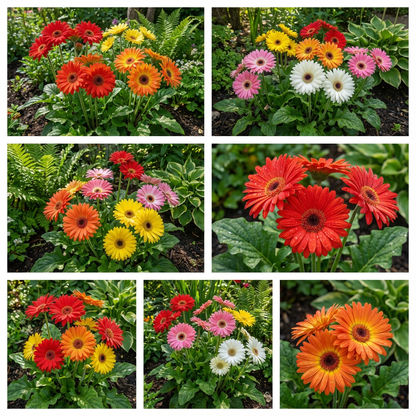gerbera plant seeds Mixed Gerbera Seeds – Vibrant Flower Seeds for Colorful Garden Blooms – Pure Asia Seeds