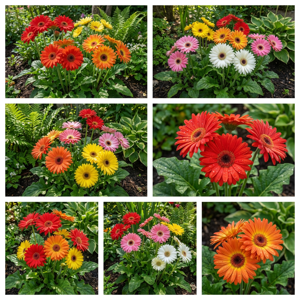 Paquete de semillas para plantar flores de gerbera variadas