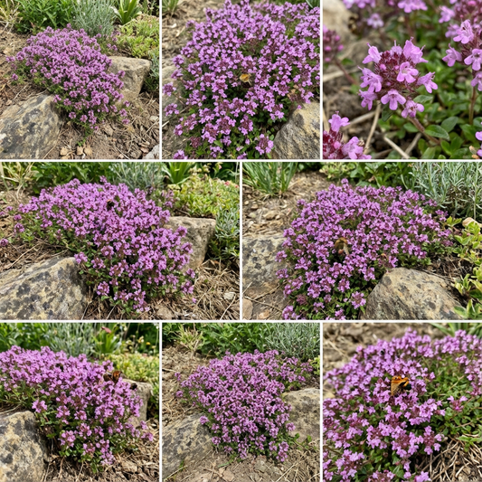 Violet Serpyllum Flower Seeds for Planting