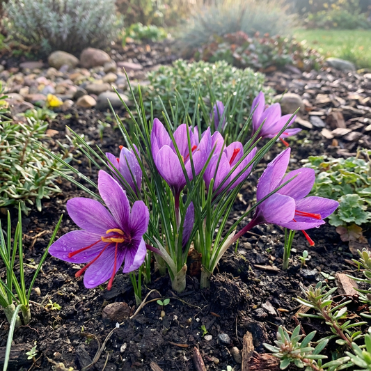 Crocus Sativus Flowering Seeds for Easy Planting