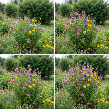 Vibrant Mixed Flower Seeds for Planting | Garden Blooms