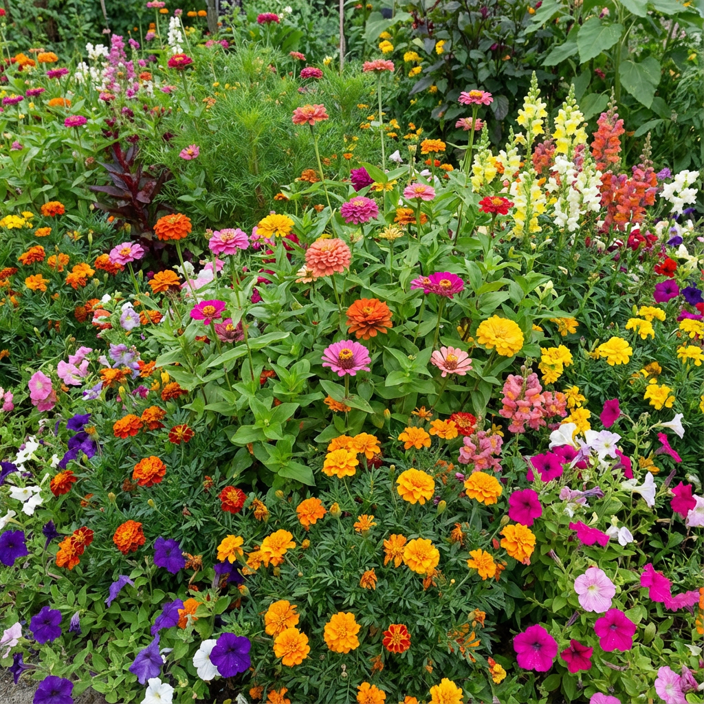 Vibrant Mixed Flower Seeds for Planting | Garden Blooms
