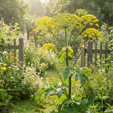 Yellow Heracleum Plant Seeds Planting