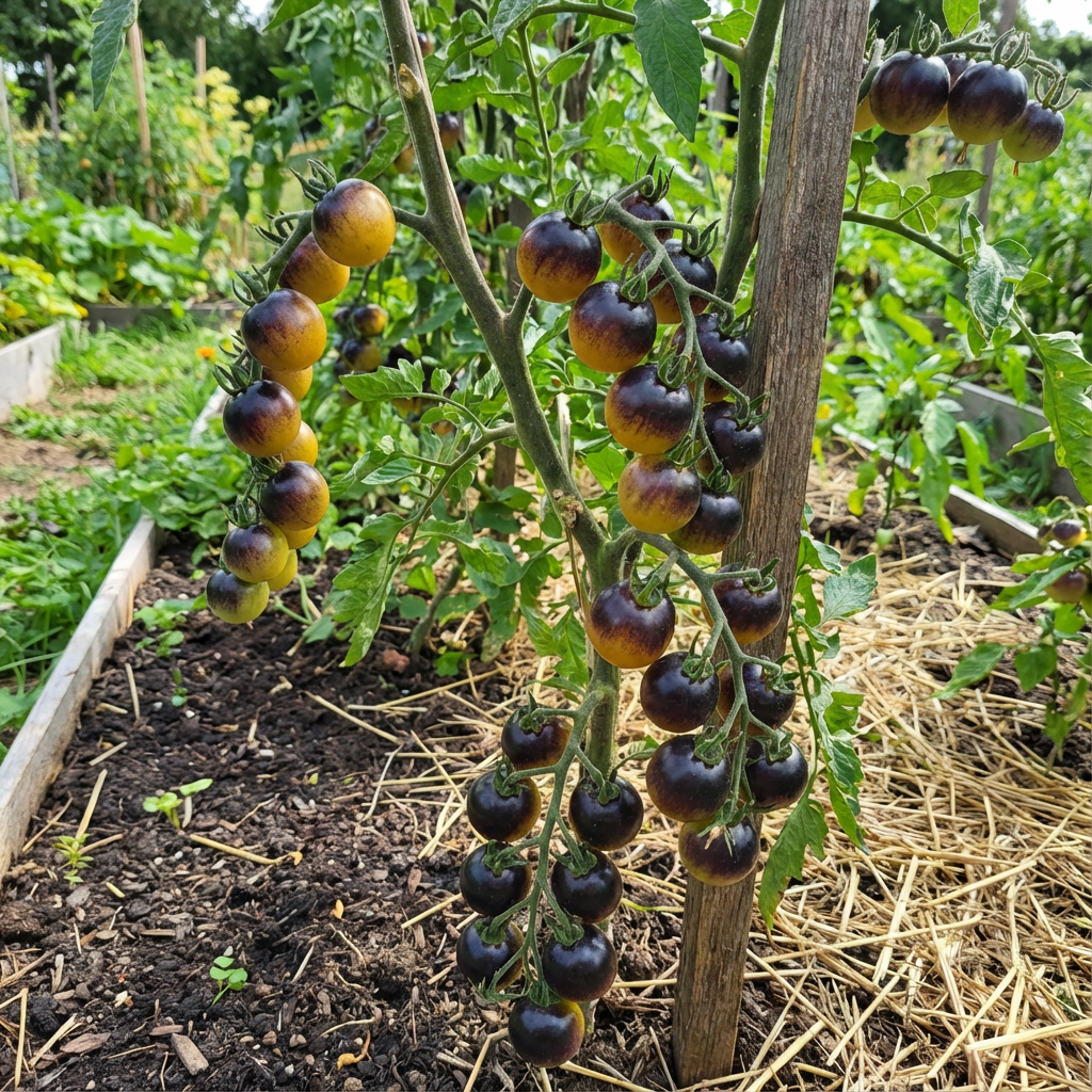 Yellow Black Tomato Seeds for Planting